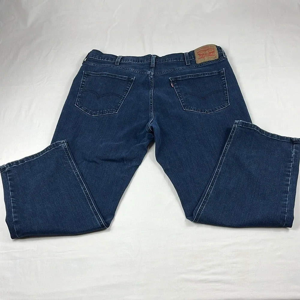 Levis 541 Dark Wash Straight‎ Leg All Seasons Tech Jeans Mens Size 38 x 30